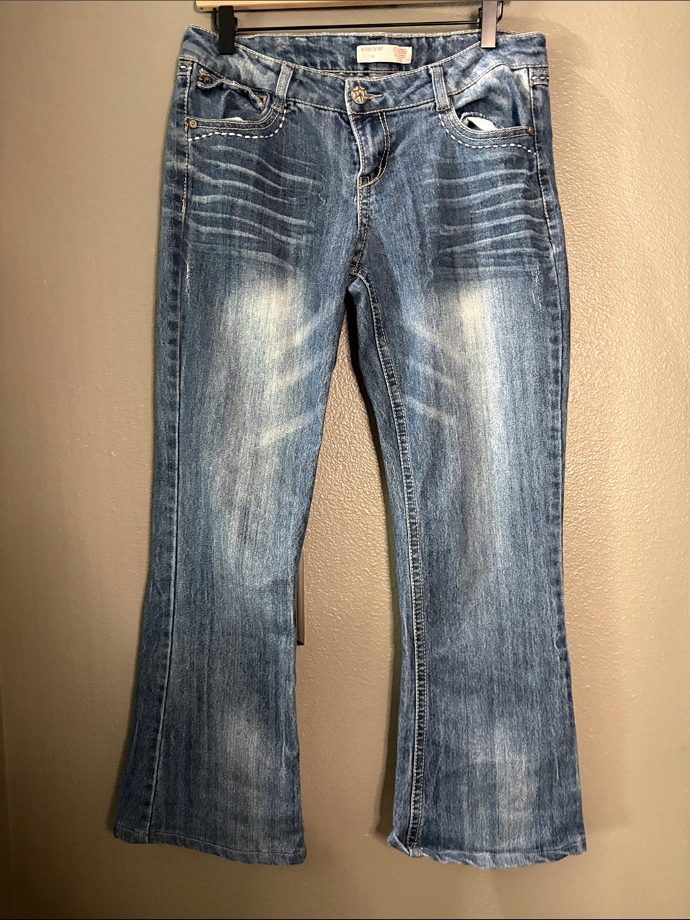 Vintage No Boundaries Light Blue Flared Jeans